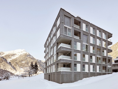 Integrativer Wohnbau St. Gallenkirch, Vorarlberg; Bauherr: Alpenländische Heimstätte Vorarlberg; Architektur: Dorner \ Matt Architekten, Bregenz
