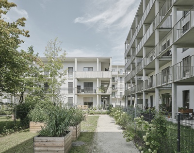 Bauherrschaft: STP Wohnungserrichtungs- u. Immobiliengesellschaft m.b.H. – Dennis Lin, Stefan Stolitzka
Architektur: balloon architekten ZT-OG – Rampula Gratl Wohofsky, Projektleitung: Andreas Gratl